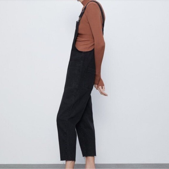Zara Denim Overalls - Picture 2 of 6